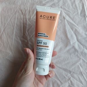 🌞🧡🌻 Acure Mineral Sunscreen SPF50